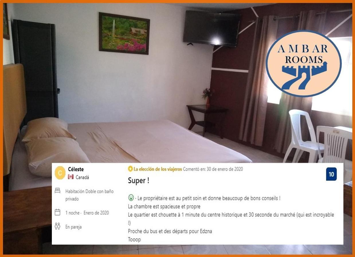 Ambar Rooms Campeche Exteriör bild