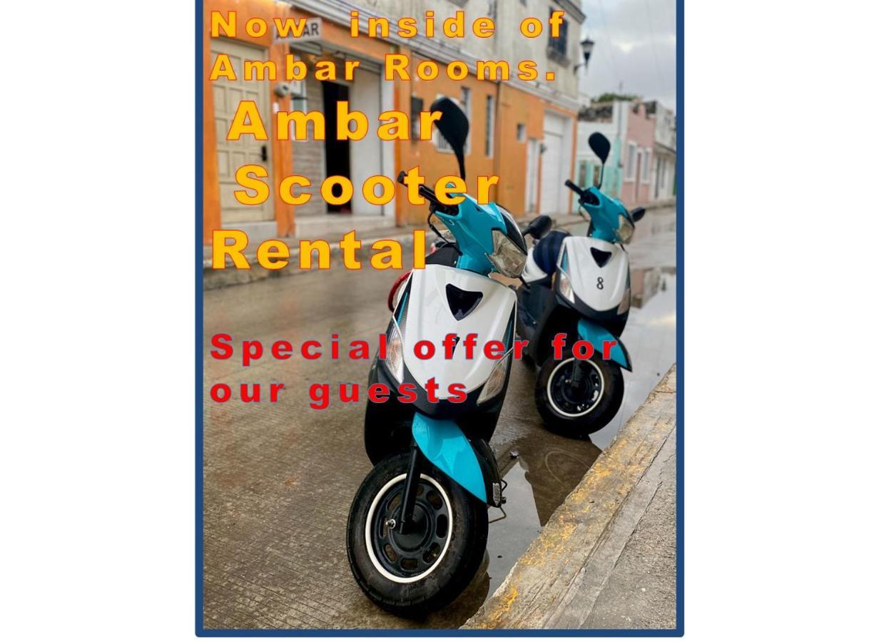 Ambar Rooms Campeche Exteriör bild