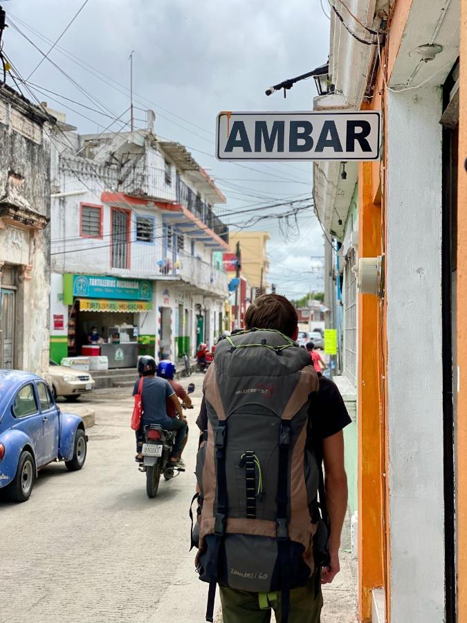 Ambar Rooms Campeche Exteriör bild